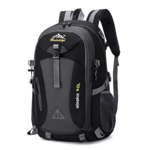 Hoher Qualität und großes Volumen: Funmo 40 Liter Wanderrucksack für Herren und Damen mit großer Kapazität, ideal für Outdoor-Abenteuer wie Trekking, Camping oder Bergsteigen.