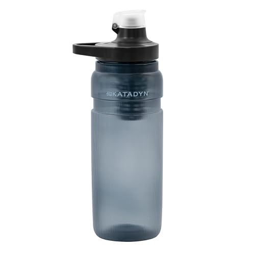 Katadyn BeFree AC Bottle - Trinkflasche mit 2-fach Wasserfilter, ultraleicht, Hohlfaser und Aktivkohle für Outdoor-Aktivitäten wie Camping, Wandern und Trekking