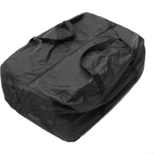 Tragbare Holzkohlegrill-Aufbewahrungstasche für Q1000 Grill-Aufbewahrung, schwarze Polyester-Oxford-Tuchtasche zum Grillen und Outdoor-Camping