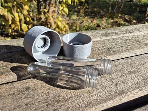 Logbuchbox für Geocaching - Passgenau und wasserdicht mit Dichtungsringen und Petlinge, Größe 61 mm