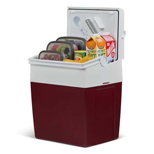 Elektrische Kühlbox für Camping und Outdoor-Unterkünfte, Tragbar und praktisch, 26 Liter Fassungsvermögen