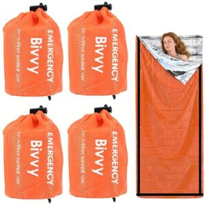 Notfall-Schlafsack, Survival-Schlafsack, Überleben-Schlafsack, Ultraleicht-Biwaksack für Camping und Freien im Outdoorsport
