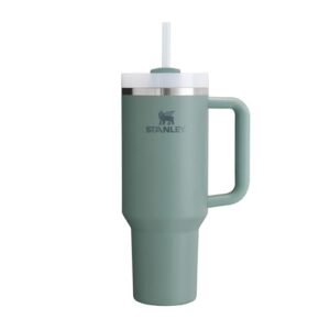 STANLEY Quencher H2.0 Flowstate Trinkflasche mit Strohhalm 1,18L - Thermobecher kühlt bis 11 Stunden, 48 Stunden Eisgekühlt - Spülmaschinenfest - Thermosflasche BPA frei Edelstahl