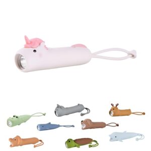 Taschenlampe Einhorn Nova, kleine leistungsstarke Lampe mit Akku und Trageschlaufen für abendliche Spaziergänge oder nächtliche Ausflüge