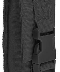 Praktisches und stilvolles Accessoire für Outdoor-Abenteuer, Camping und Wandern - Molle Multi Pouch Large in schwarz