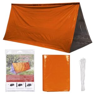 Orange Campingzelte für Notfälle, Outdoor und Überleben, Faltbares Zelt von Deecam