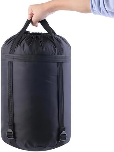 Portabler wasserdichter Schlafsack mit Kompressionsfach für Camping- und Reiseabenteuer, XL-Groß