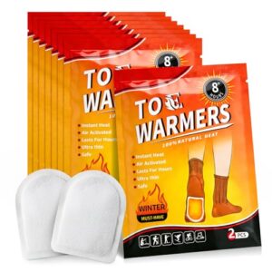Luftaktivierte Fußpads für warme Füße, 100% natürliche Wärme, 8 Paar, 6-8 Stunden warme Füße