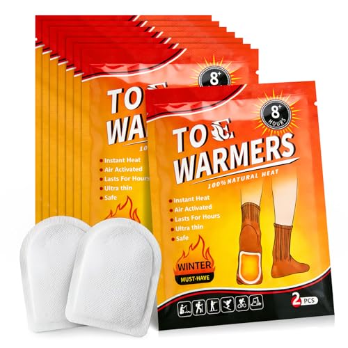 Luftaktivierte Fußpads für warme Füße, 100% natürliche Wärme, 8 Paar, 6-8 Stunden warme Füße