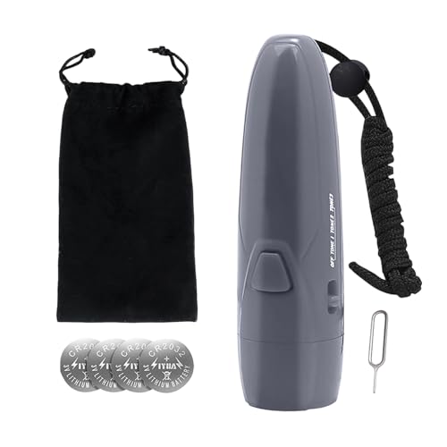 Horn – 125 dB elektrisches Sicherheitsgerät, lautes Tierabwehrmittel für Outdoor-Abenteuer wie Wandern, Camping, Bergsteigen und Wildtierschutz in der Natur