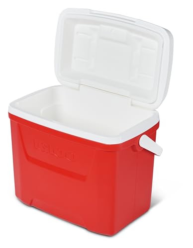 Leichte und robuste Kühlbox für Camping, Strand & Freizeit mit innovativer Cool Riser Technologie und Bequemer Bail-Griff