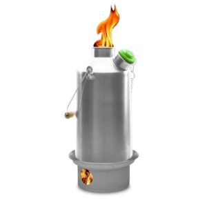 Kelly Kettle Base Camp, Stainless Steel - Unbezwungene Freiheit in der Wildnis
