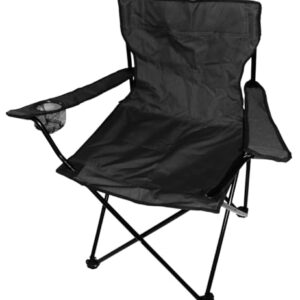 Anglersessel Campingstuhl Faltstuhl mit integriertem Getränkehalter und praktischer Tasche für ein bequemes und unterhaltsames Camping- und Picknick-Erlebnis