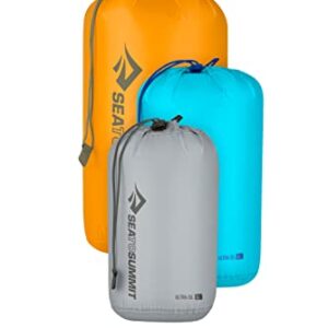 Praktisches Packsack-Set aus wasserdichten Packtaschen von Sea to Summit, ideal für Outdoor-Ausrüstung und Reisen