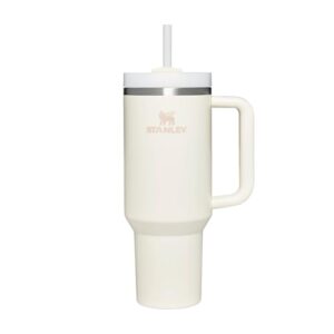 STANLEY Quencher H2.0 Flowstate Trinkflasche mit Strohhalm 1,2L - Thermobecher kühlt 11 Stunden - Eisgekühlter BPA-frei - Edelstahl Trinkbecher