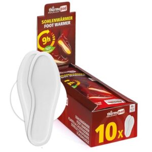 THERMOPAD Sohlenwärmer - Extra warme Wärmesohle für Schuhe und Skischuhe mit 9-stündigem Wärmeschutz