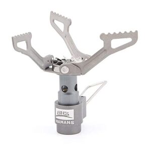 Ultraleichter Titan Campingkocher für Rucksacktouren, 25g, 2700 W, leicht und kompakt, ideal für leichte Rucksacktouren