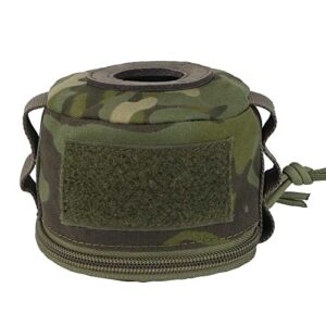 WarmHeartting Gaskanister, kleine Beutel, Gastankhülle, Outdoor-Gaskanister-Schutzhülle, Anti-Fall-Aufbewahrungs Tasche für Kraftstoffflaschen, für Camping, Wandern