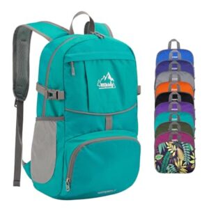 Faltbarer Rucksack für Outdoor-Aktivitäten, Ultraleicht Wanderrucksack mit 25 Litern Fassungsvermögen, leichte und praktische Lösung für Herren und Damen zum Wandern, Trekking oder Hiking.