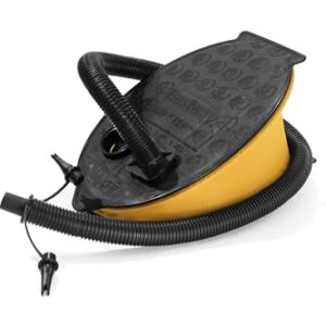 Bestway Air Step Fuß-Luftpumpe, 28 x 19 x 6 cm, 62004, 28 x 19 cm, Luftpumpe für Outdoor-Aktivitäten, flexibler Schlauch, verschiedene Adaptern für Ventile