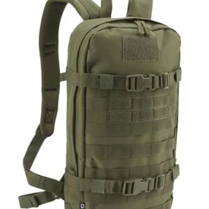 Brandit US Cooper Daypack, ein robuster und widerstandsfähiger Rucksack in Olive-Grun für Outdoorevents wie Wanderungen oder Camping