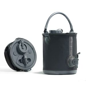 Colapz 2-in-1 Faltbarer Wasserkanister mit Hahn - BPA-freier Trinkwasserbehälter und Falteimer für Camping, Vanlife, Offgrid, Festival und Outdoor-Abenteuer