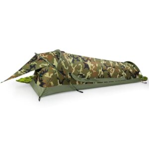 Ultraleiches Biwaksack für 1 Person, wasserdicht und kompakt Bivy Zelt für Trekking, Camping und Bergsteigen