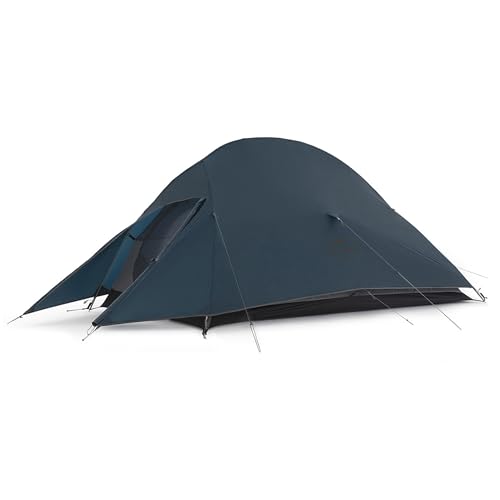 Naturehike Cloud Up Pro Zelt, 2 Personen Leichtes Campingzelt mit Winddichte & Wasserdichter Kuppel für Outdoor-Reisen und Trekking