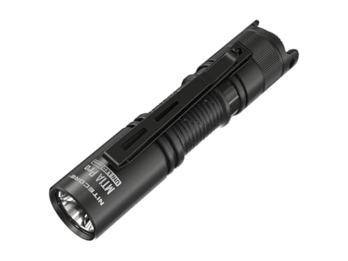 Nitecore MT1A Pro, USB-aufladbare 800 Lumen LED, kompakt und wiederaufladbar, taktische Taschenlampe für Notfälle und Outdoor-Aktivitäten