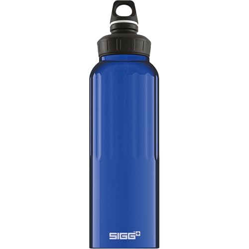 SIGG Alu Trinkflasche 1,5L - Klimaneutral Zertifiziert - BPA-frei - Outdoor Wasserflasche für Sport und Fitness