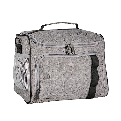 Reusable Insulated Soft Cooler Bag von Amazon Basics mit 50 Can Kapazität und Grau Farbe