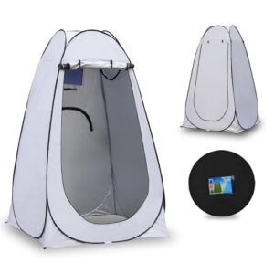Tragbares Pop-up-Zelt mit Toilette, Umkleidezelt und Dusche für Strand, Angeln, Wandern und Baden - Anti UV Veränderung
