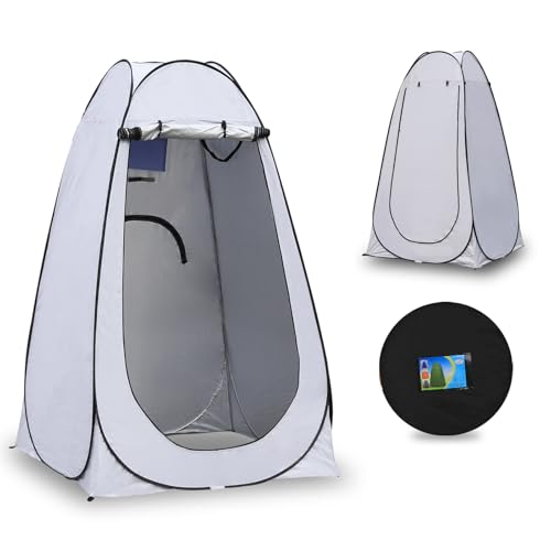 Tragbares Pop-up-Zelt mit Toilette, Umkleidezelt und Dusche für Strand, Angeln, Wandern und Baden - Anti UV Veränderung