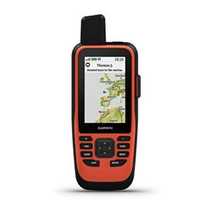 Navigationsgerät fürs Wasser, Garmin 86i, tragbar, Satellitenkommunikation und GPS-Funktionen