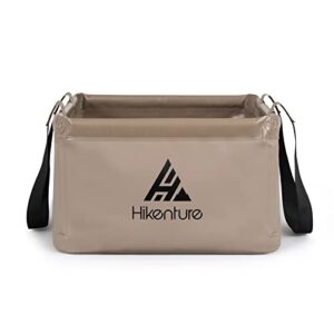 Faltbarer Eimer aus langlebigem Planen Gewebe für Outdoor-Aktivitäten wie Camping, Wandern und Angeln