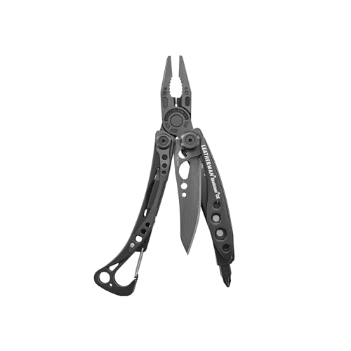 Leatherman Skeletool CX, Edelstahl Werkzeug mit 7 Funktionen für Camping und Heimwerkerarbeiten