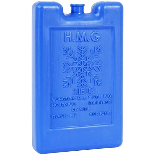 Wiederverwendbares Kühlakkus mit 500ml Fassungsvermögen, ideal für Picknicks, Camping-Ausflüge oder Wanderungen, blauer Eisbeutel
