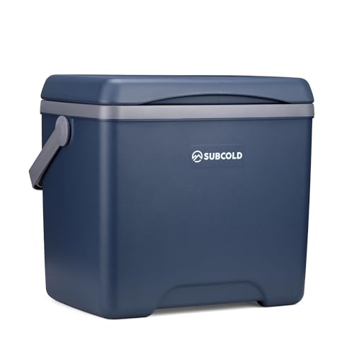 Leichte tragbare Kühlbox für Auto, Reisen und Outdoor-Aktivitäten. Die Subcold Chilly 28L ist eine praktische passive Kühlbox für Picknick, Strand, Auto, Reisen, Camping und Outdoor-Nutzung unter typischen Sommerbedingungen.