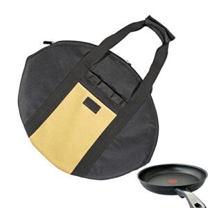 Multifunktionale Grillabdeckungen, wasserdichte Grillplatten-Tasche, Aufbewahrungstasche für Bratpfannen und Gusseisen-Pfannen, Campingtaschen und Picknick-Kochgeschirr-Tasche