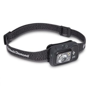 Hochwertige Stirnlampe von Black Diamond mit 400 Lumen Leistung, wasserdicht und ideal für Outdoor-Aktivitäten