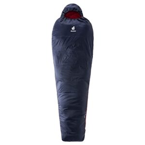 Deuter Dreamlite L Kunstfaser Schlafsack für Sommer-Touren mit hoher Komforttemperatur von 15°C und atmungsaktivem Material