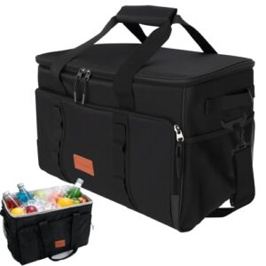 Kühltasche Groß 33L - Faltbar und wasserdicht für Camping, Picknick, Strand, Grillen, Einkaufen und Auto