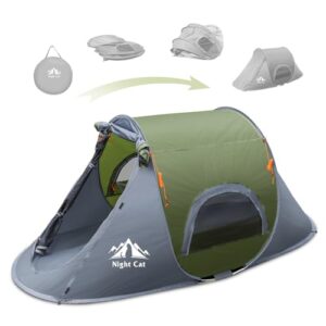 Pop up Zelt für Outdoor-Sport, Camping und Wandern, Wasserdicht, ideal für 1 Person oder mehr Kinder