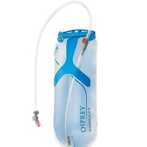 Osprey Hydraulics Trinkblase 3L Wasserflasche mit ergonomischem Griff und By-pass-System, ideal für langen Wanderungen oder Ausflüge im Sommer.