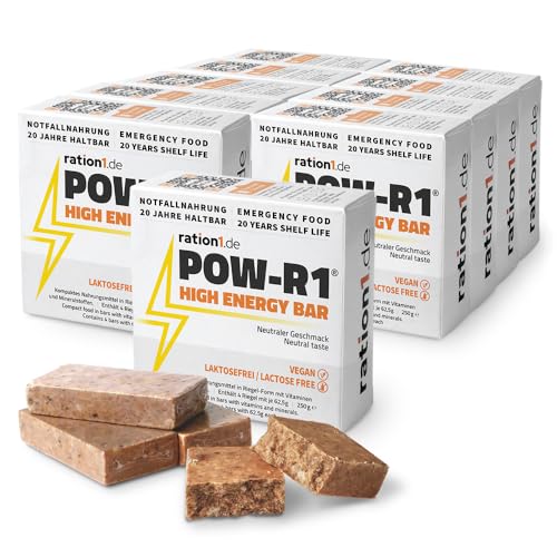 Notfallnahrung POW-R1 High Energy Bar, 10 x 250g, 20 Jahre haltbar