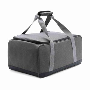 Qryselen Camping Kochgeschirr Organizer 33L wasserdicht, wasserdichte Kochtasche mit verstellbaren Trennwänden für Campings und Outdoor-Ausrüstung
