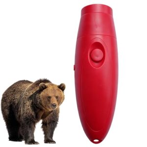 Sicherheitshorn mit 130 dB Lautstärke für Camping, Wandern und Reisen. Leichtgewichtiges Alarmgerät zur Abwehr von wilden Tieren in der Wildnis.