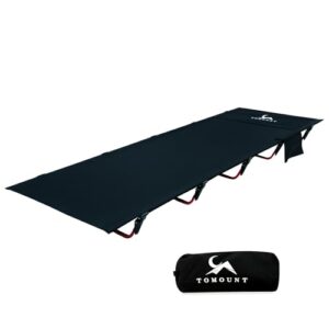 Ultraleiches und robustes Feldbett für Camping und Outdoor-Aktivitäten. Kompakter Aufbau, leicht zu transportieren.