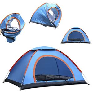 Wasserdichtes Zelt für 2 Personen mit automatischem Pop-Up, ideal für Strand, Outdoor-Aktivitäten und Wandern