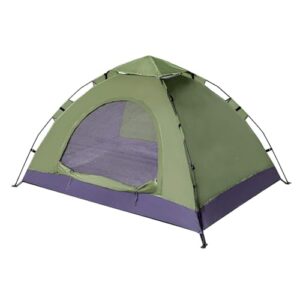 Zelt 2 Personen Wasserdicht, Ultraleicht Camping Zelt mit einfacher Einrichtung für Outdoor-Aktivitäten wie Bikepacking und Trekking